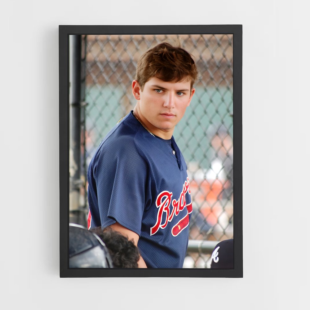 Poster Le Jeune Lanceur – affiche Baseball (vue 2)